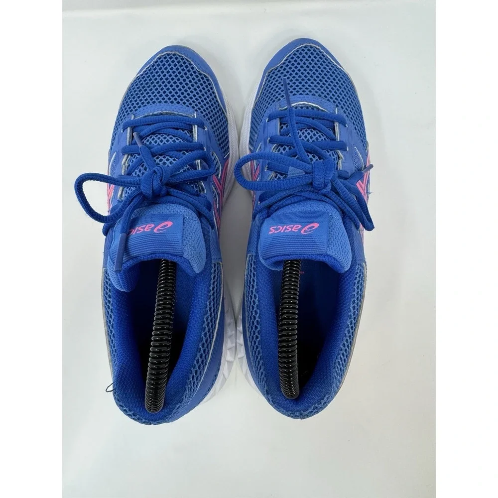 Asics Shoes Gel-Contend 5 Casual Running Blue/Pink 1014A049 Womens Size‎ 6